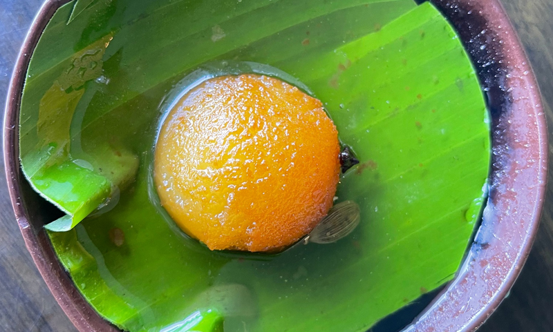 Banana Leaf Culver City - Gulab Jamun