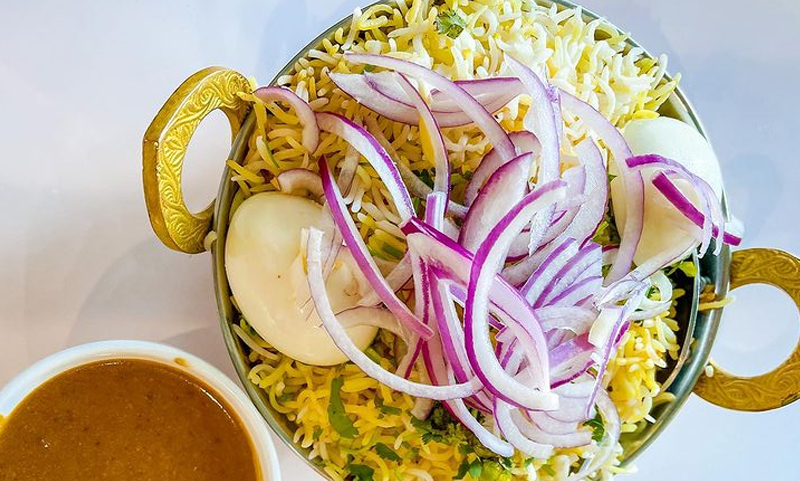 Banana Leaf Culver City - Goat Halal Dum Biryani
